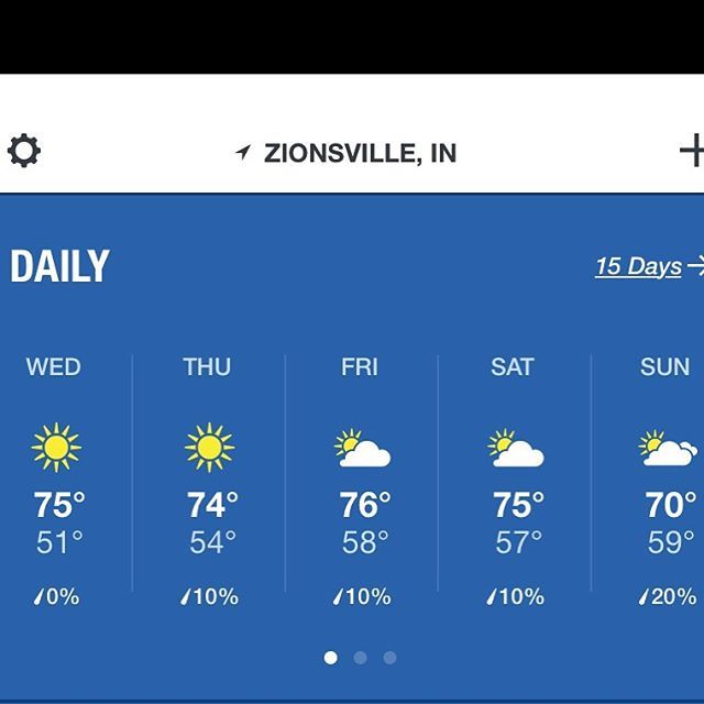 The weather is going to be perfect - PLEASE call ahead to make tee times at ZGC.  Call 317.873.4218.  This weekend is the Fall Festival in Zionsville; on Saturday there will be road closures for the parade. ift.tt/2Zz094Y