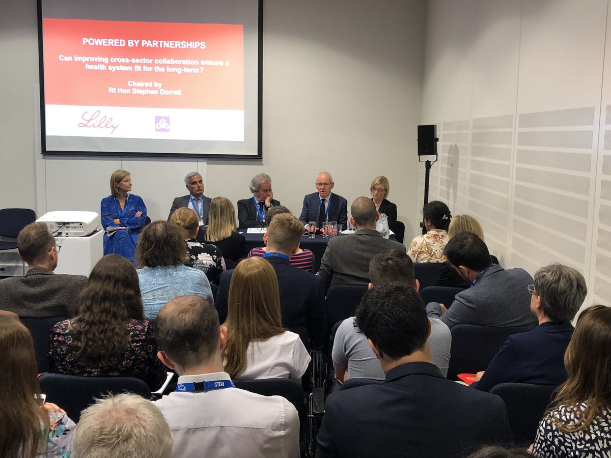 “The NHS doesn’t have an innovation problem, it has a second adopter problem”

@stephen_dorrell during a cross-sector collaboration workshop w. Drs Sam Roberts, Arash Tahbaz, John Williams (@wi_john) and Dr Louise Jopling. #Expo19NHS #InnovationIsGREAT