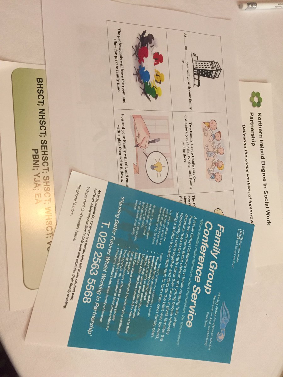 NualaPower2's tweet photo. FGC/ASD Comic Strip being presented at The Northern Ireland Degree in Social Work Partnership. #NIDSWP #FGC https://t.co/aPK8RfE35E