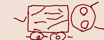 某所で描いた絵描き歌2問目はギブアップ…
#イオリのえかきうた 
