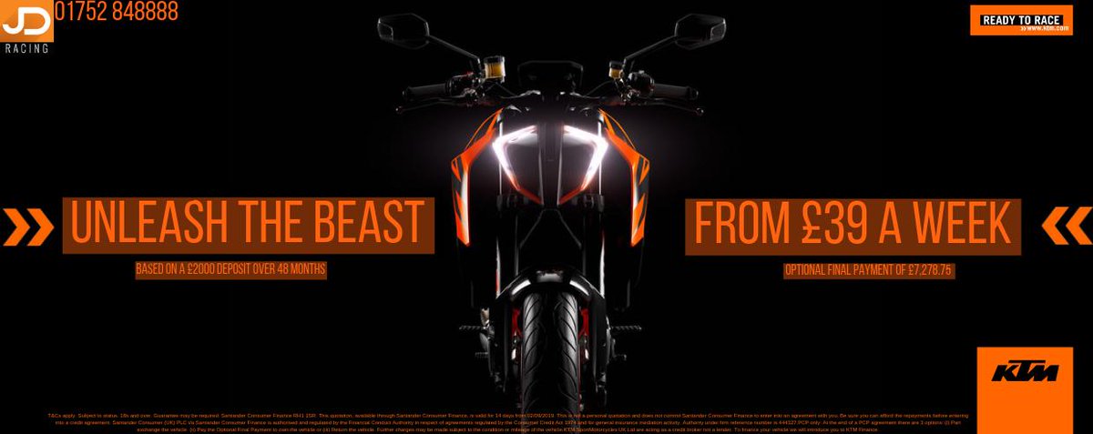 racing_jd's tweet photo. In the lineup for a new bike, grab a great deal at JD Racing!
Low rate finance available contact us for a a personal quote
01752 848888
#motorcycle #ktm #adventuretravel #AdventureTime #Finance #Deals #explore https://t.co/0fGYj7ZnL0