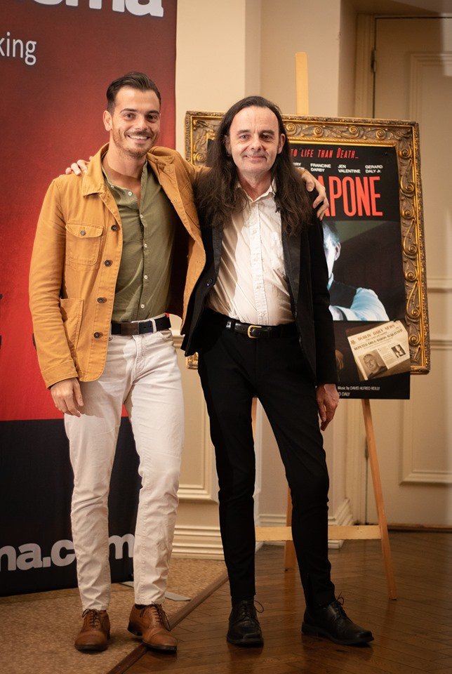 EElliottActor's tweet image. Sunday at the Premier of Sonny Capone at the Underground Cinema Film Festival and met the lovely Andrea Monte who I made a short with earlier in the year.