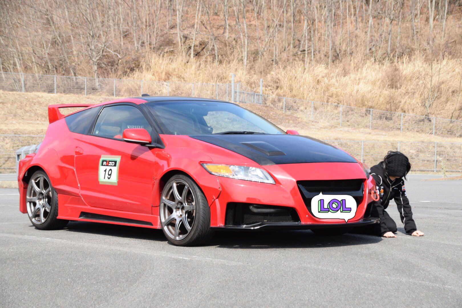 okiraku オーバー フェンダー 前後ホンダCR-Z 未使用