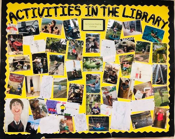 Well done to all of our Year 3 to 8 pupils who completed their holiday reading challenge ☀️📚 
We loved seeing where you read this summer and now have some very unusual photos and some fabulous book character drawings on display. Come and take a look! #readingforpleasure