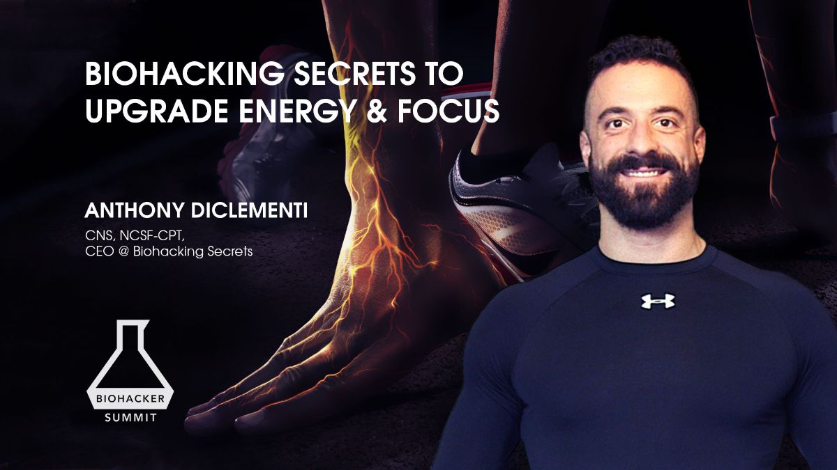 🎙Free webinar today: Biohacking secrets to Upgraded Energy &amp; Focus with Anthony DiClementi - mailchi.mp/biohackercente…