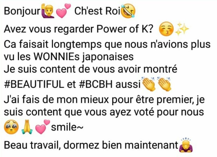 Target_France's tweet image. TWITTER | 190902
#로이 #Roi

Traduction en screen~

Cr: @target7official 
🇫🇷: @Target_France 

#TARGET #타겟