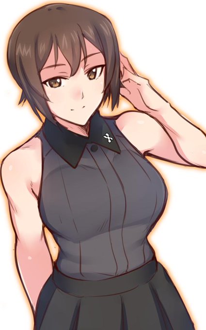 まほ姉ちゃんの好きな所といえば割と肩幅がガッチリしてるとこですかね… 