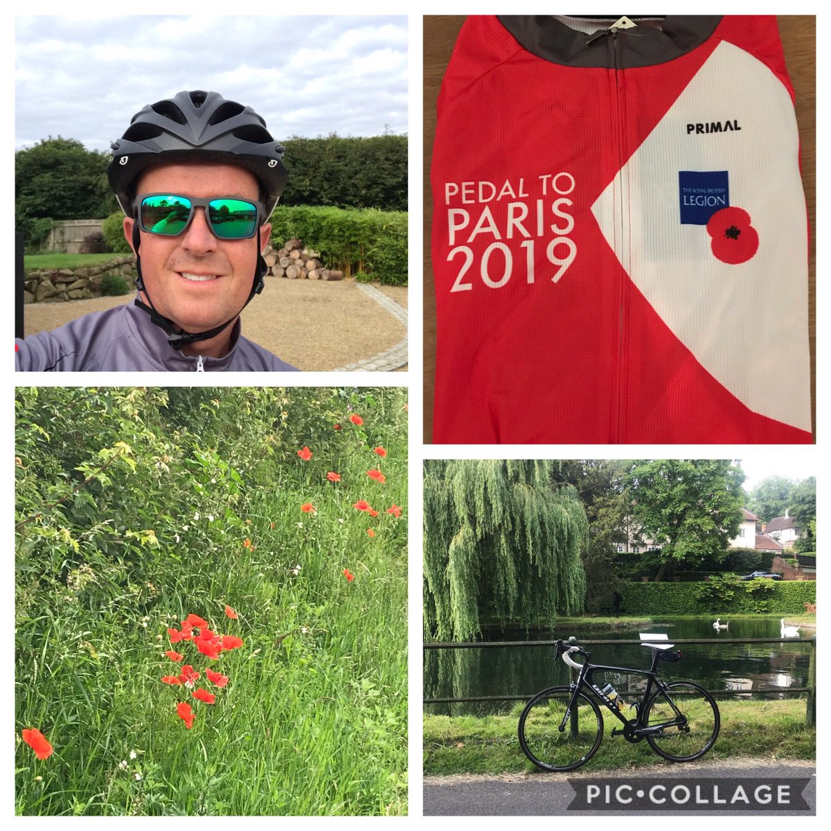 One half of this partnership is primed and ready to go, the other? Who knows. Off to Eltham ahead of Pedal2Paris tomorrow. 
I am so grateful for everyones support, we will make a real difference to our service personnel when they need a helping hand. 

justgiving.com/fundraising/pt…