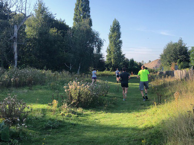 Groepstraining als voorbereiding van de tweede run-challenge zondag 8 september: Ballonloop te Sint-Niklaas. #squaregroup#sportersbelevenmeer#360-sports.be