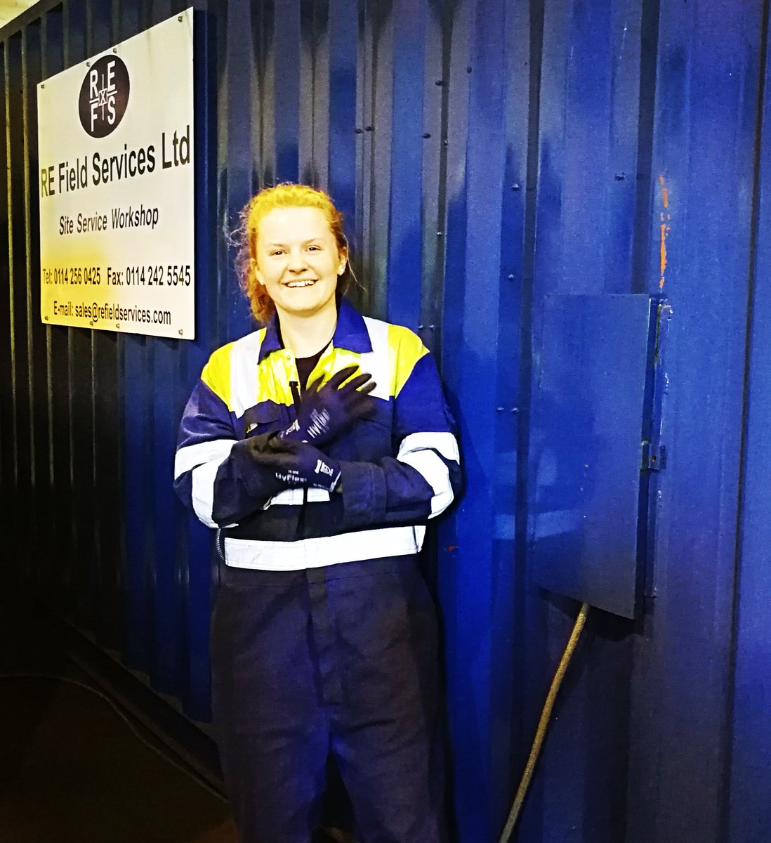 We would like to introduce our Apprentice Field Service Technician Amy Brown, who started with us in September 2018!