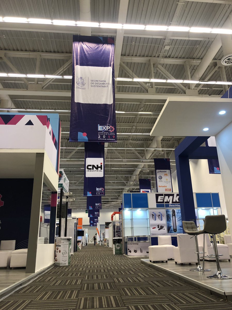 SEDESUQro's tweet photo. Ya estamos listos para la edición 2019 de la Expo Encuentro Industrial y Comercial. Te esperamos a las 10:00 en la inauguración en el Querétaro Centro de Congresos. 
#ExpoQro2019 
#QroOrgulloDeMx https://t.co/jd2xaydfEc