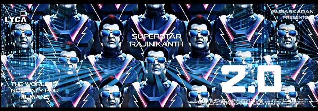 ArvindKumar_04's tweet photo. #2Point0InChina #2point0resurgenceinchina #2PointOFromSep6 our SUPERSTAR THALAIVAR @rajinikanth @akshaykumar @iamAmyJackson @shankarshanmugh @arrahman @resulp @LycaProductions @SacnilkEntmt @kerala_tracker @JayaTvOfficial @ZeeTamil @SSMusicTweet
#Poster8
2.O fan made poster https://t.co/eMLDGanbZj