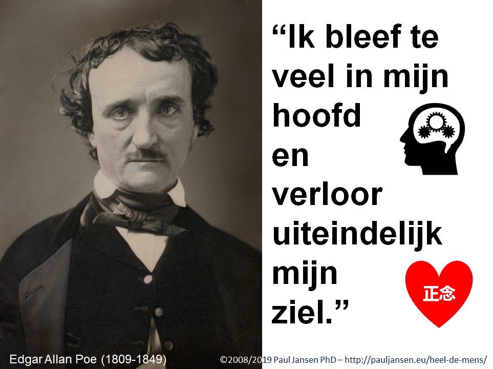 De wijze les van Edgar Allan Poe ...
