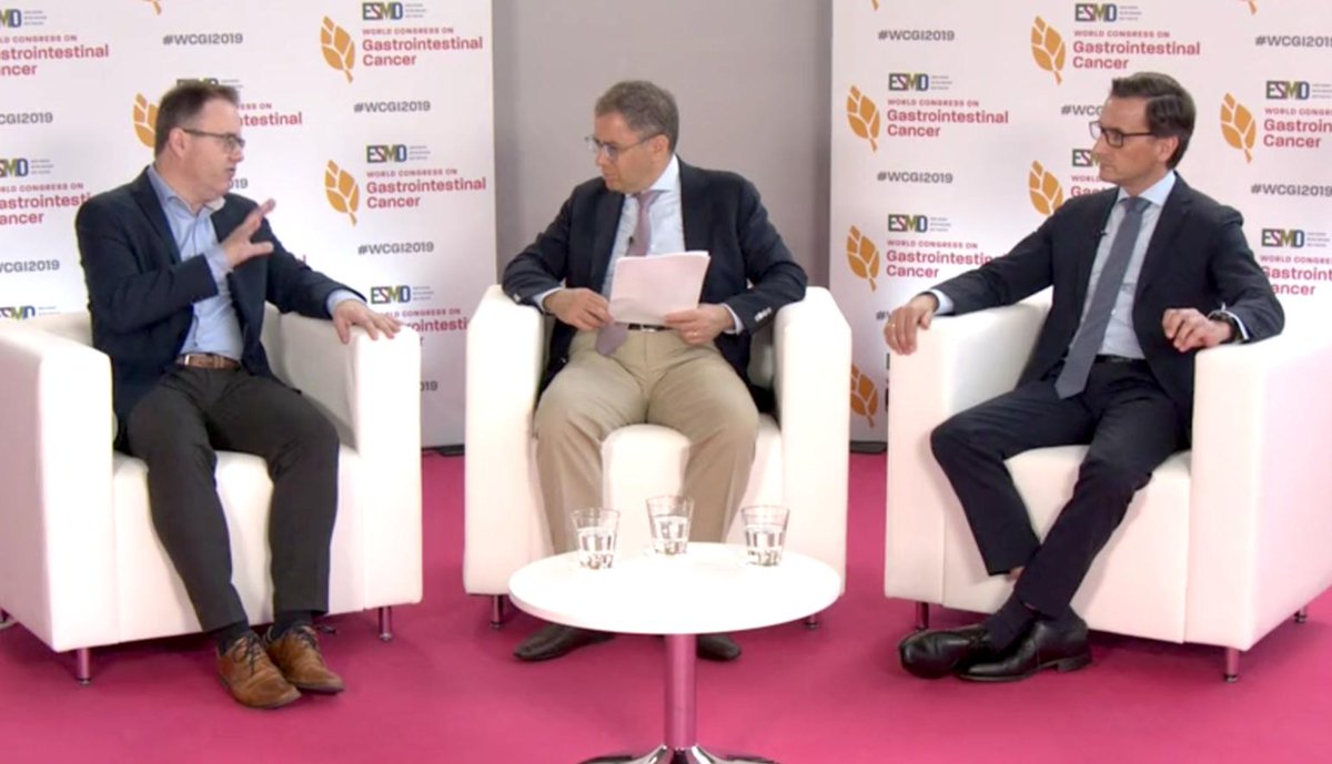 OncLearnNetwork's tweet photo. At @ESMO @WCGIC, our expert roundtable consisting of @GABOUALFA, MD; Arndt Vogel, MD, PhD; and Chris Verslype, MD, PhD, FACP, discussed the clinical significance of the REACH and REACH-2 clinical trials. #ESMO #WorldGI Watch the full discourse here: https://t.co/dMbMt3z8v7 https://t.co/NTvQlcTojY