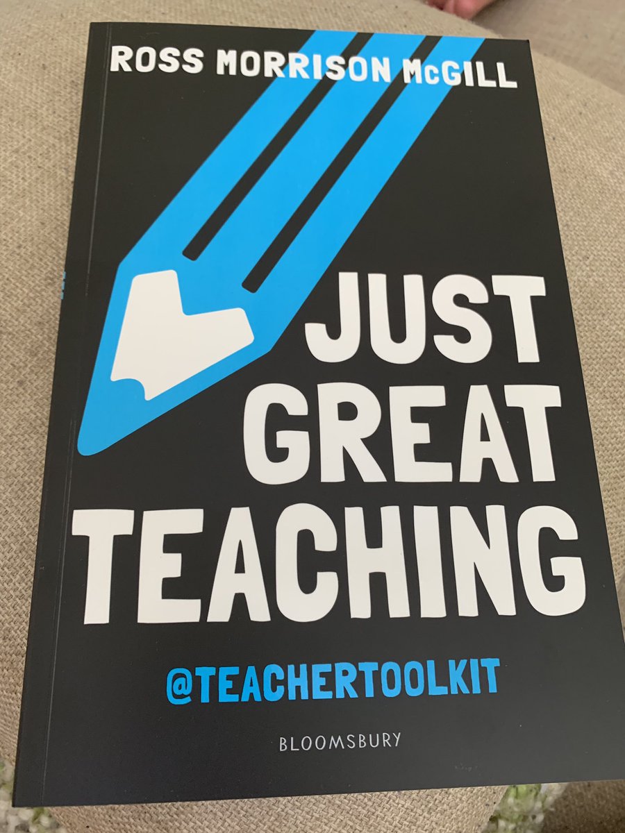 JamieGBarry's tweet image. Woo hoo. I now have my hands on a copy of #JustGreatTeaching. Can’t wait to get stuck in. Delighted to have contributed on behalf of @parsonstreet to this @TeacherToolkit creation.