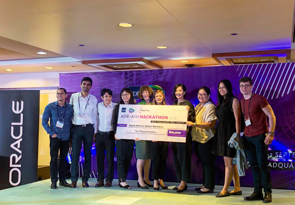 ADB_Europe's tweet image. NEWS: ADB Launches New Partnerships to Support Innovative Solutions bit.ly/2ZJmeJn 
#ADBHackathon @aim_edu  @Microsoft @Oracle