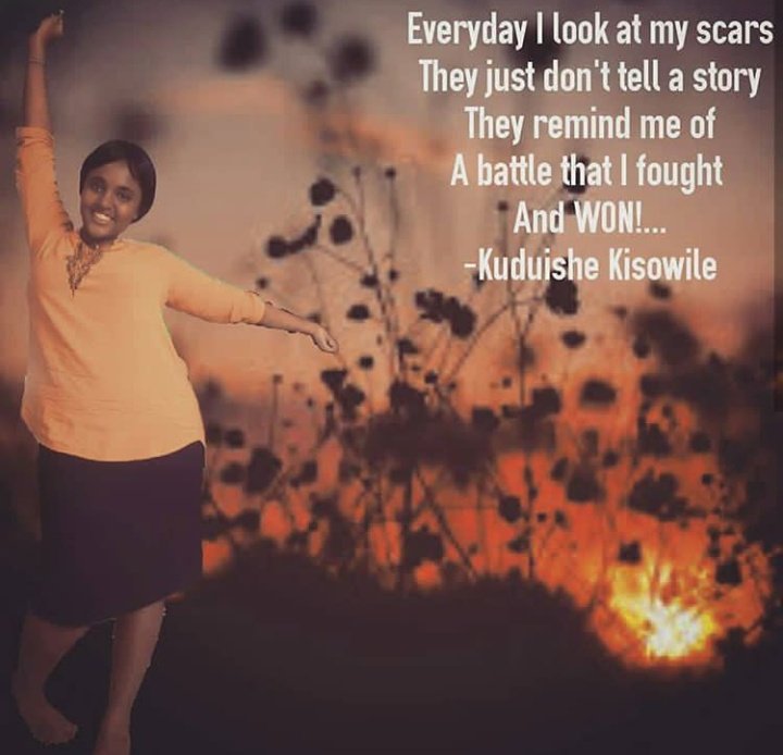 both emotional and physical. I spent most of my pocket money buying products that could erase the scars. Used bio-oil etc. and later gave up the fight.I chose to embrace my scars, they reminded me of the battle that I fought and won.Todate, I still have remnants of the damage