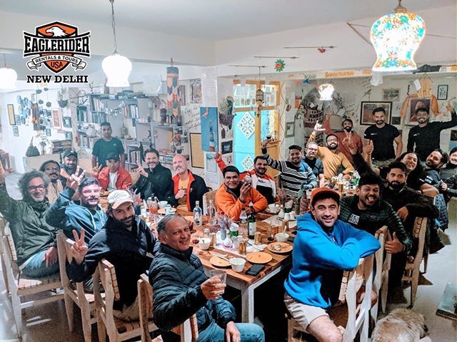 eagleriderindia's tweet photo. We had to put 90 degree turn on the long table to accommodate all.
Fun times @hoteldeyzor with superman traveller, adventurer, the coolest foody KaranBirBedi
All this while we’re getting #spitified on #spitification on @ducati @ducati_india #dredreamtour #dreamtour2019
@s… https://t.co/LWz9rT44Xt