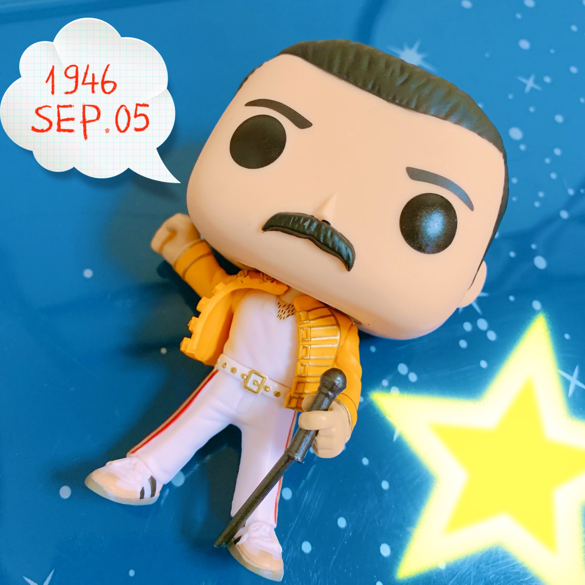 Happy birthday! Freddie Mercury               