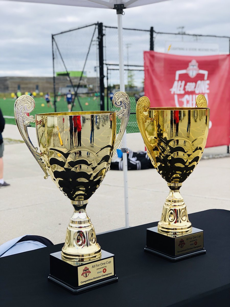 MLSEFoundation's tweet photo. All set for our second annual #AllForOneCup presented by @BMO πβ½οΈ
Funds raised from today will support @MLSELaunchPad and @HBKidsHospital.
#ChangeTheGame | #DearEverybody | #TFCLive https://t.co/mqjASZLEun