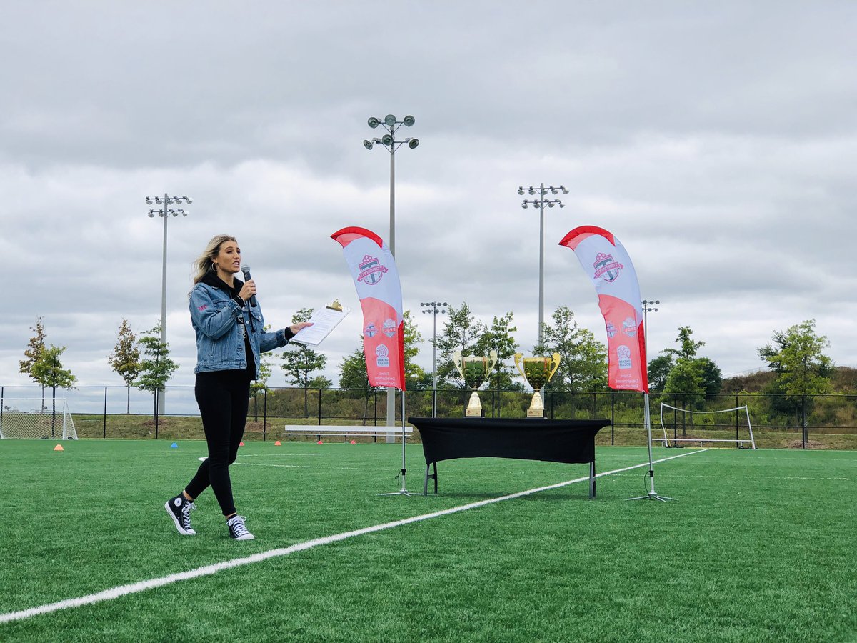 MLSEFoundation's tweet photo. All set for our second annual #AllForOneCup presented by @BMO πβ½οΈ
Funds raised from today will support @MLSELaunchPad and @HBKidsHospital.
#ChangeTheGame | #DearEverybody | #TFCLive https://t.co/mqjASZLEun