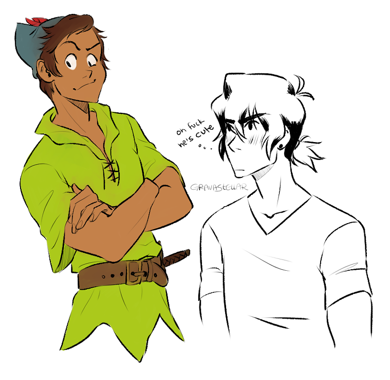 jushinshin's tweet photo. we love and stan a peter pan lancey lance https://t.co/f1riyxdQK2
