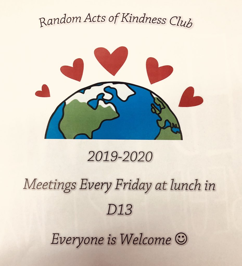 motherofchips's tweet photo. Monroe High Vikings promoting kindness ❤️! Club rush tomorrow in the quad. What was the last random act someone performed for you? How did you pay it forward? @LAUSD_PLLD @AustinLASchools @LASchools @LAUSDNorthwest #PLLDempowers #LAASCtransforms https://t.co/yCYzgXh2NO