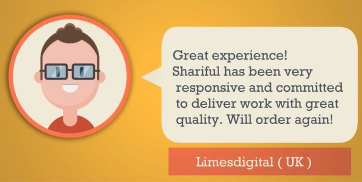 sharifulraju_me's tweet image. Last Night My Client gives me the Inspiration Testimonial.
if you need a website visit bit.ly/2Ld3xbI