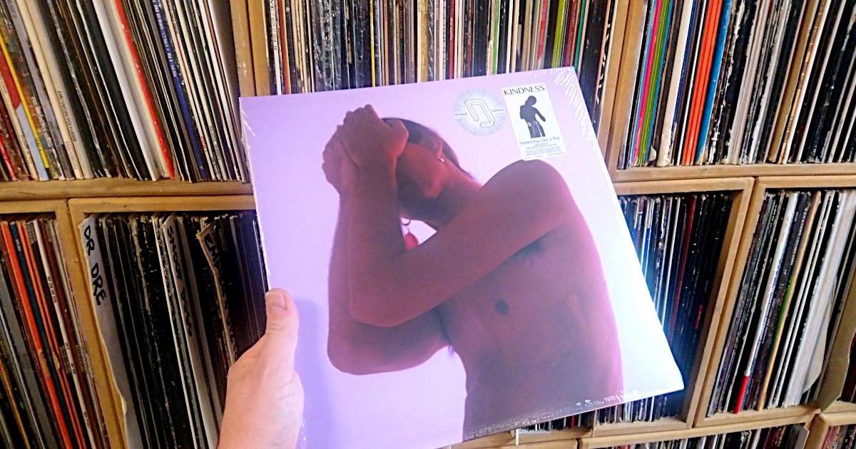 SisterRayStore's tweet photo. Out Friday!
The Kindness limited dinked edition vinyl looking just as lovely as the record sounds - gorgeous! 😍
Grab a copy before they go: https://t.co/Dyg3gGxgu0
@Kindness @dinkededition #kindness #somethinglikeawar #dinked #strongertogether https://t.co/YMpKBfd4Ph
