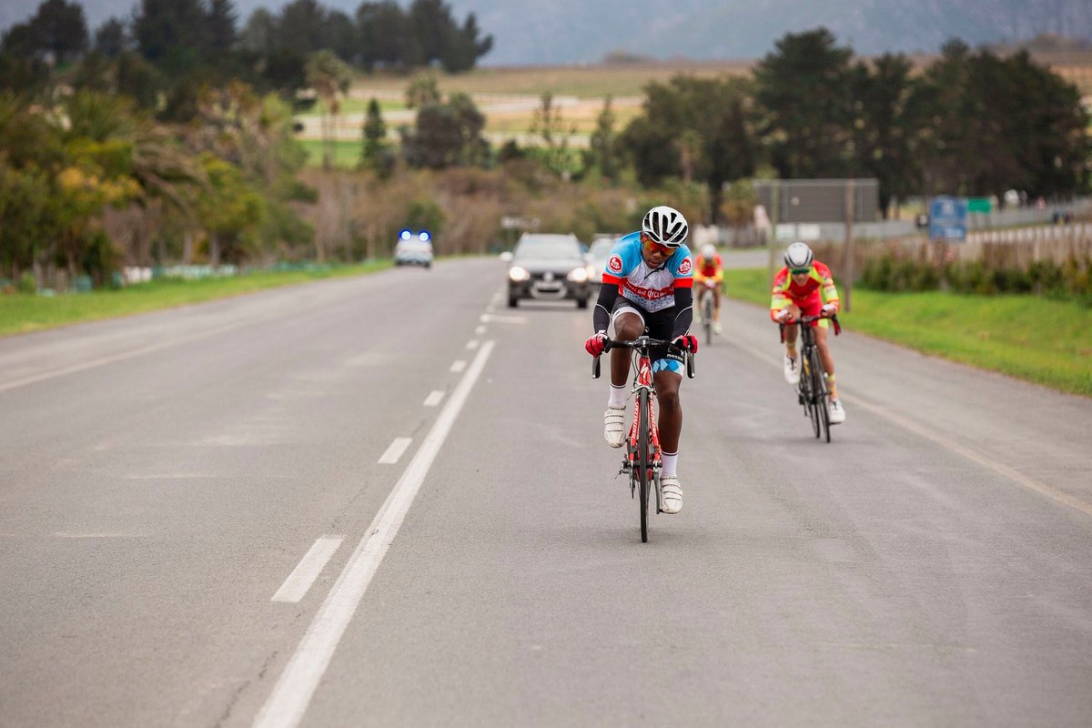 HoutbayCC's tweet photo. Khanyisile at this weekend’s WP league road race 

📸WP Cycling https://t.co/RXzOcHtkW2