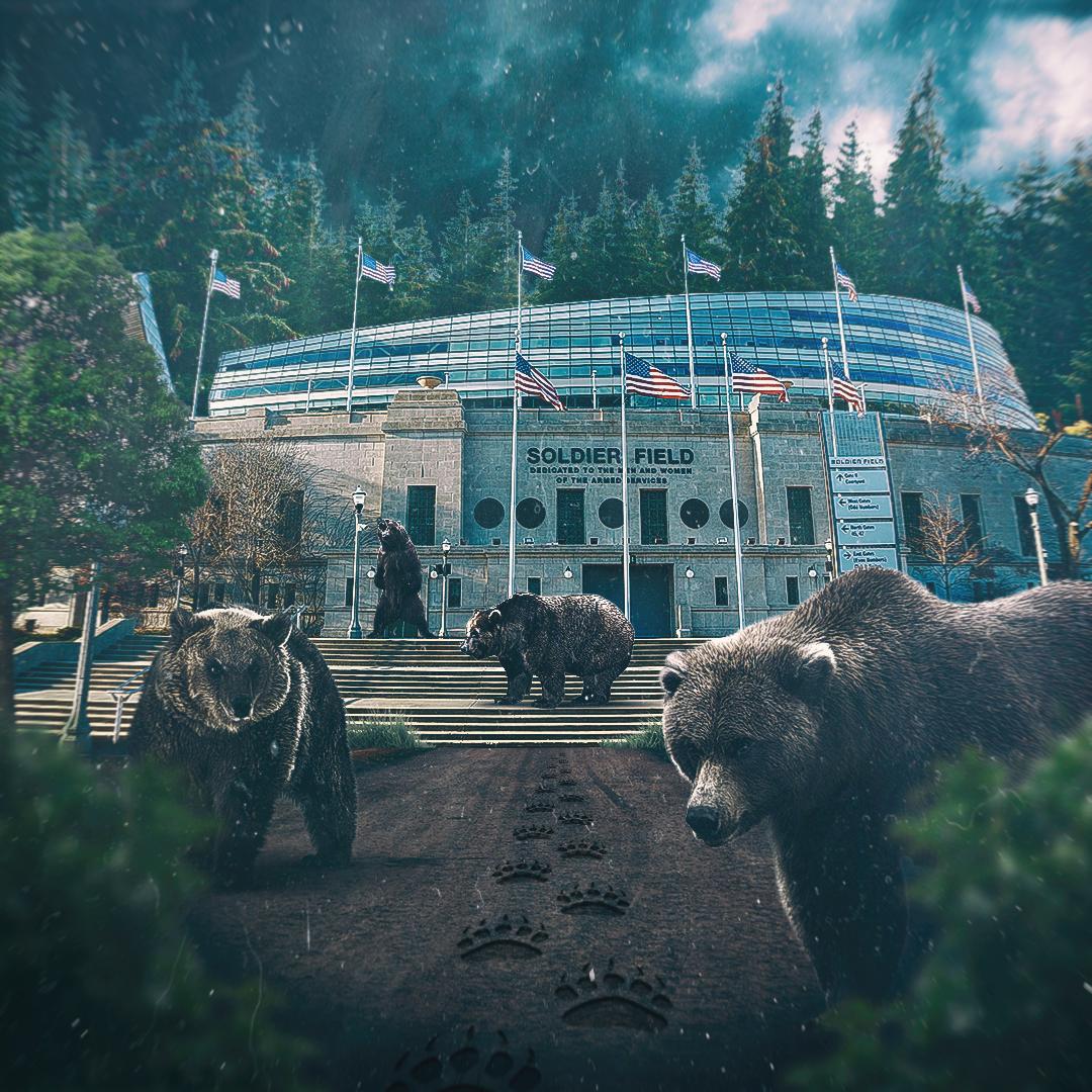 ChicagoBears's tweet photo. Things are about to get wild... #GBvsCHI https://t.co/dd1vSjMvFx