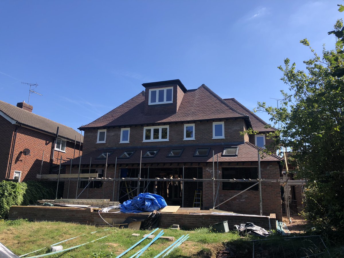 Another large residence 7 install nearing completion! Just the bi folds and front door to complete this stunning install 😍

Our R7 timber alternative window and door system is the only system to fully replicate timber 👌
