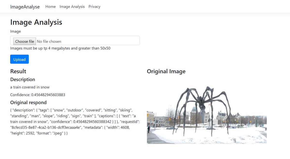 GosiaBorzecka's tweet image. Checking workshop demos for tomorrows @nottsdev @Glob_AIBootcamp Night meeting. It&apos;s going to be a lot of fun with #CognitiveServices, #ComputerVision, #CustomVision #ASPNETCore #LogicApps and other #MicrosoftAI and #Azure things!