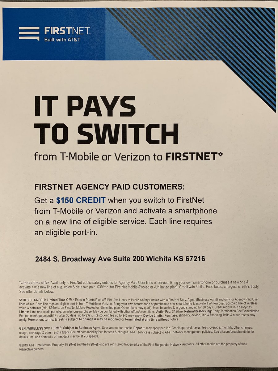 ATTbroadwayWKS's tweet photo. We have a FIRSTNET table event at the fire department training center on 31st and Oliver. Looking forward to providing service for those who serve us! #att #firstnet #firefighters #FirstResponders @ATT https://t.co/d9VuuQU4LF