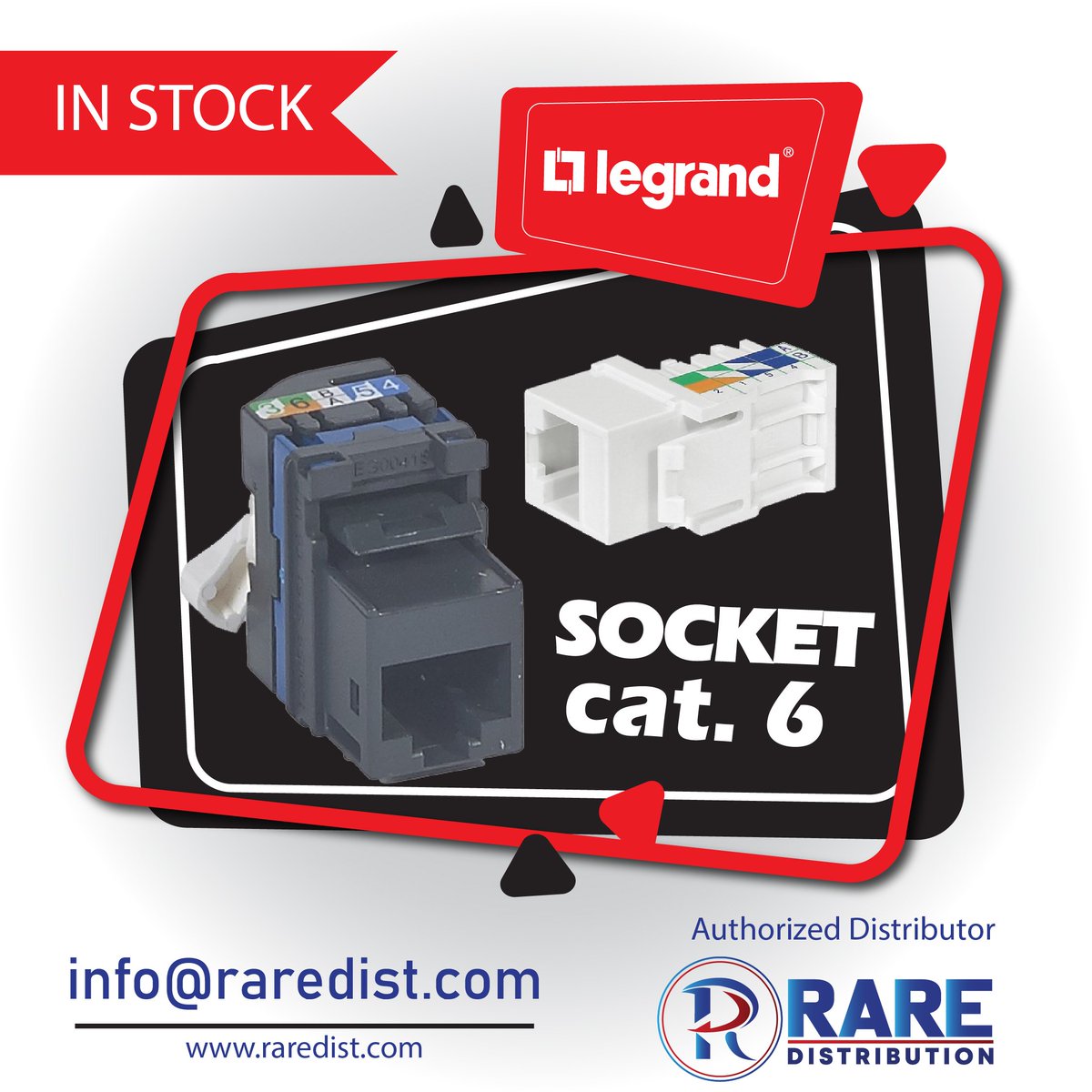 RareDist's tweet photo. SOCKET LCS² - CATEGORY 6 - UTP - FAST CONNECTION
#legrand #raredistribution #legrandqatar #legrandcabling #legranddistribution #datacenter #fibersolution #CATEGORY6
#SOCKET #FASTCONNECTION #UTP
@Legrand_IN @Legrand_CCB @LegrandUK @Legrand https://t.co/R837QCrcAm