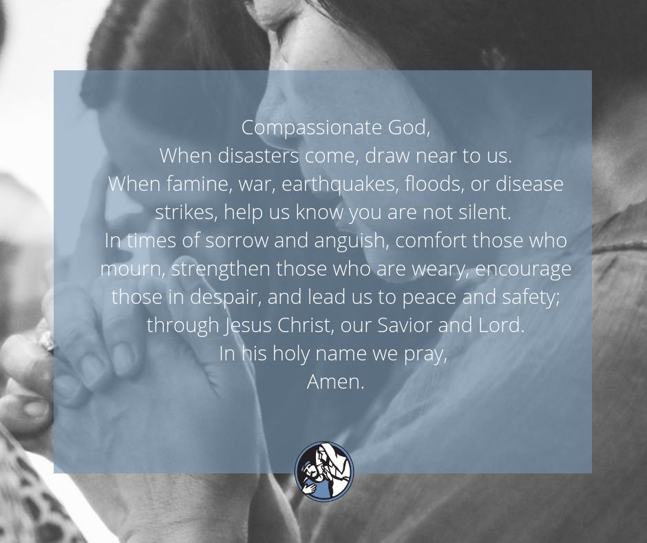 A good prayer for this week!