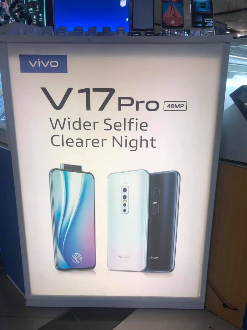 升降式雙攝、四攝主鏡頭：vivo V17 Pro 官方宣傳圖曝光；未發布宣傳先跑！ 2