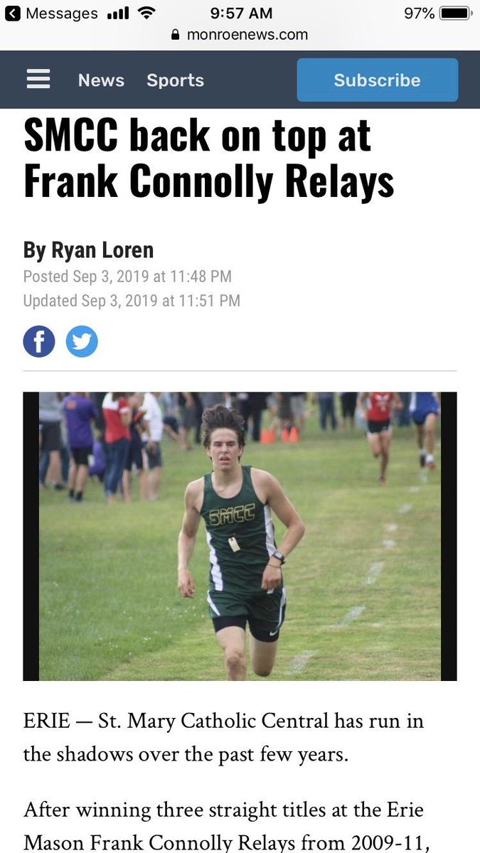 SMCCTF's tweet photo. So proud of our XC team - taking the DII title at the Frank Connolly Relays! https://t.co/Mlyxc3ds4V https://t.co/rJ9rWjYzg7