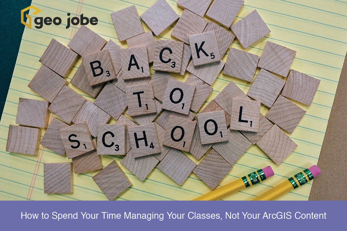 GEOjobeGIS's tweet image. #Educators, do you need a way to manage your @ArcGISOnline this year? Read todays blog post by @Blake_GEOJobe to learn how #AdminTools and #CleanMyOrg can help! #ArcGIS #GIS #MapThis #Blog
bit.ly/2lWHwVL