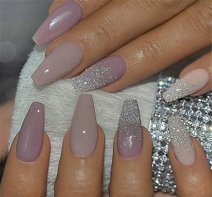 19 top Lilac Coffin Nails ideas in 2024