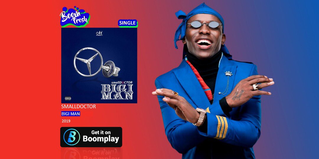 BoomplayNigeria's tweet photo. Another jam for the streets!๐ค๐ฝ
#BigiMan by @iam_smalldoctor out now!
Hear it๐๐ฝ https://t.co/KFvrZZLLRK
#BoomFresh #NewMusic #HotSong https://t.co/3pdkvf87PK