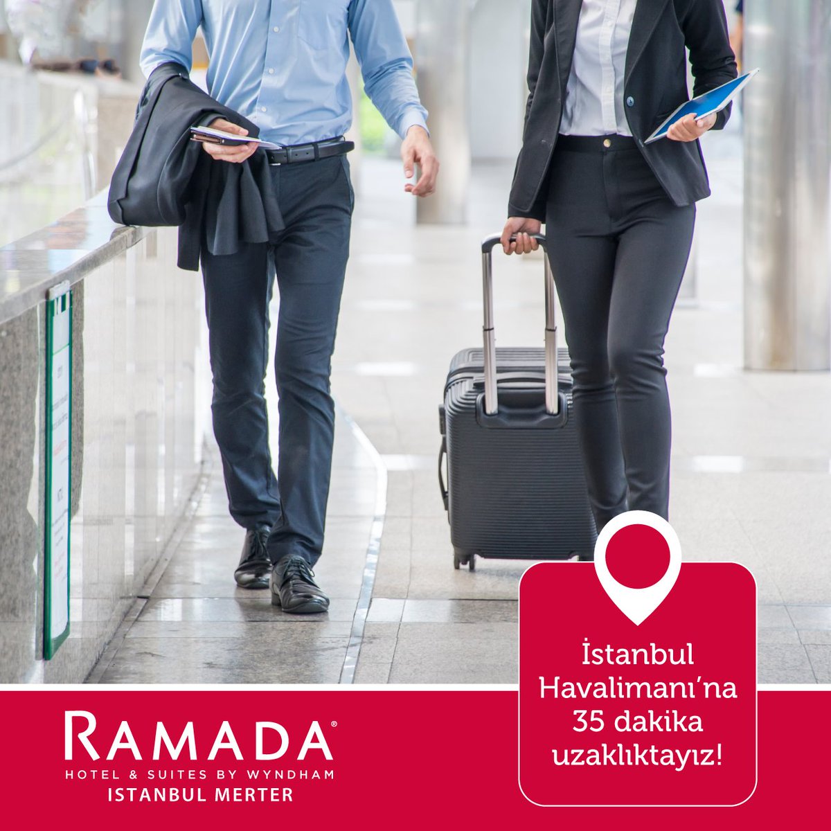 Ramada Hotel & Suites İstanbul Merter (@ramadamerter) on Twitter photo Yeni açılan İstanbul Havalimanı’na sadece 35 dakika uzaklıktayız!
We are only 35 minutes away to newly opened İstanbul Airport! Yeni açılan İstanbul Havalimanı’na sadece 35 dakika uzaklıktayız!
We are only 35 minutes away to newly opened İstanbul Airport!