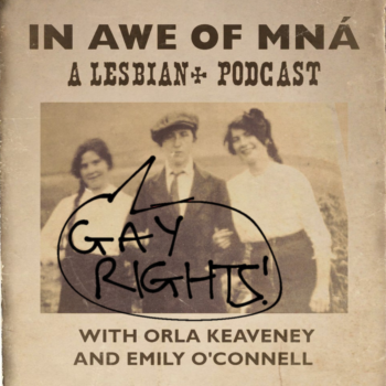 NearcastIE's tweet photo. We are NearCast, your community podcast network, and we are delighted to host @awe_mna a new podcast about lesbian+ culture in Ireland.  Produced and presented by @emyeahh and @orlandobloomerz Get the latest episode with @MaryMcAuliffe4 here https://t.co/2NjgD690RG https://t.co/jJe39n6mlP
