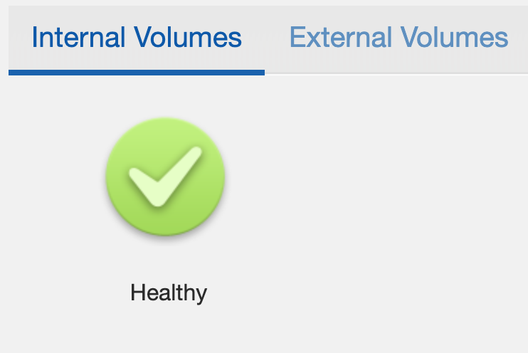 Internal Volumes: Healthy