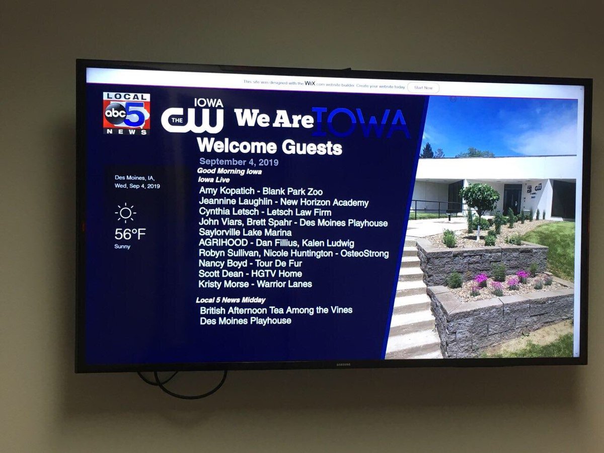 Sneak peak of Dan Fillius, vegetable farm manager, and <a href="/KalenLudwig/">Kalen Ludwig</a>, sales and marketing, who are getting ready to go on <a href="/IowaLive23/">Iowa Live</a> to talk about <a href="/MiddlebrookFrm/">MiddlebrookFarm</a>, Iowa's first #agrihood! Stay tuned for the replay later today!