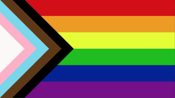 Blavity's tweet photo. Temple University is the first college to hoist a Progress Pride Flag, which includes representation for QPOC https://t.co/srDrhFpDqp https://t.co/RxwMpQJ3Uq