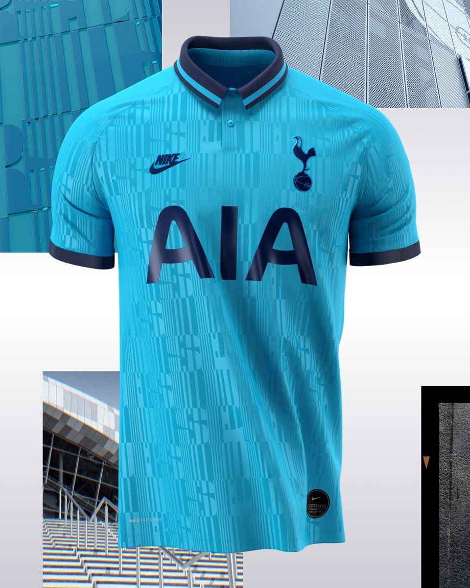 FutWorld_Mx's tweet photo. Hecho de Tottenham. El nuevo tercer kit de Tottenham Hotspur recupera el famoso tono azul claro, usado por el talento que ayudó a allanar el camino para el futuro éxito del club.

#alwaysforward 

¿Cómo ven los Jerseys de #NikeFootball con esta onda #Retro? https://t.co/pavnZDKumE