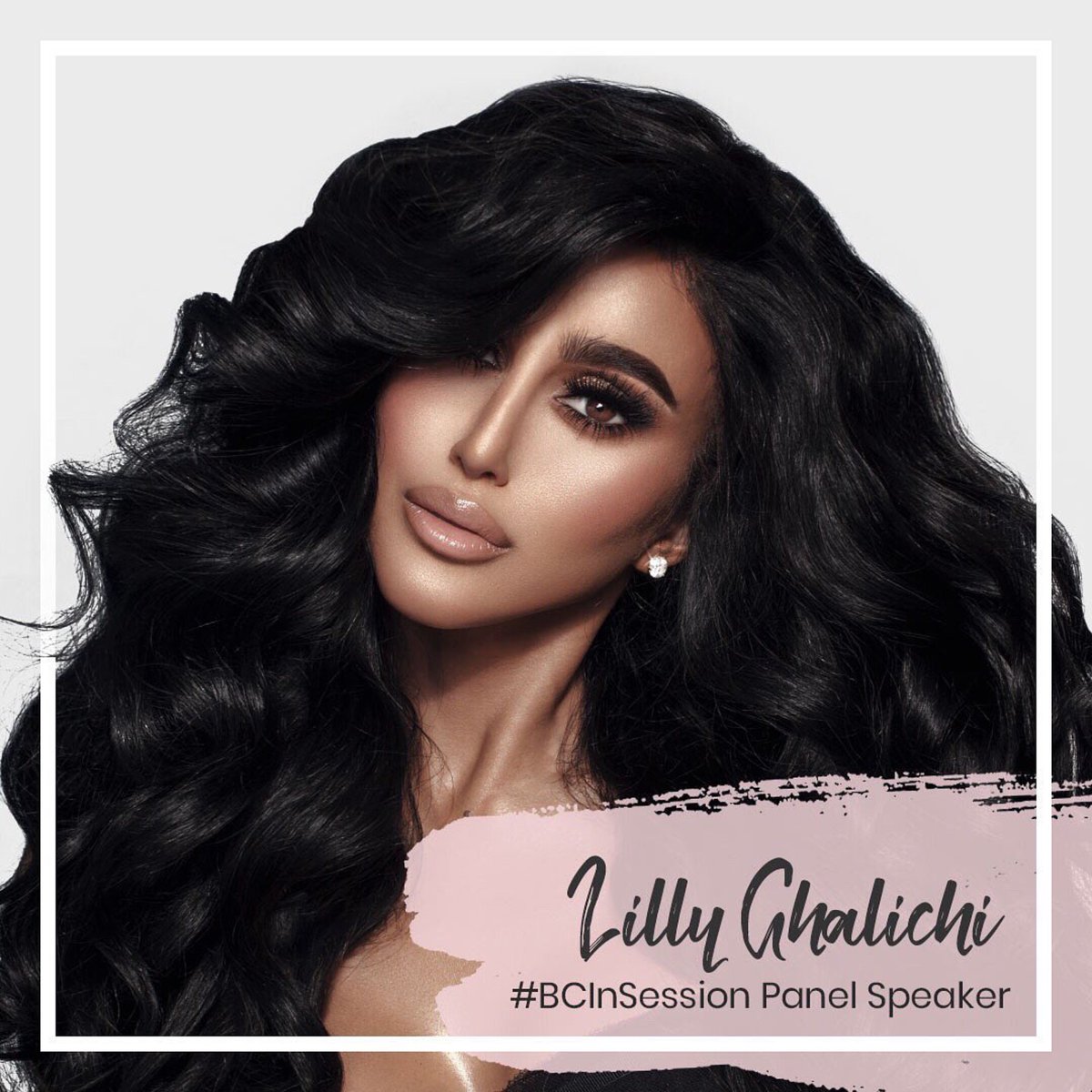 #BCInSession. shareShare. that the queen of lashes herself Lilly Ghalichi w...