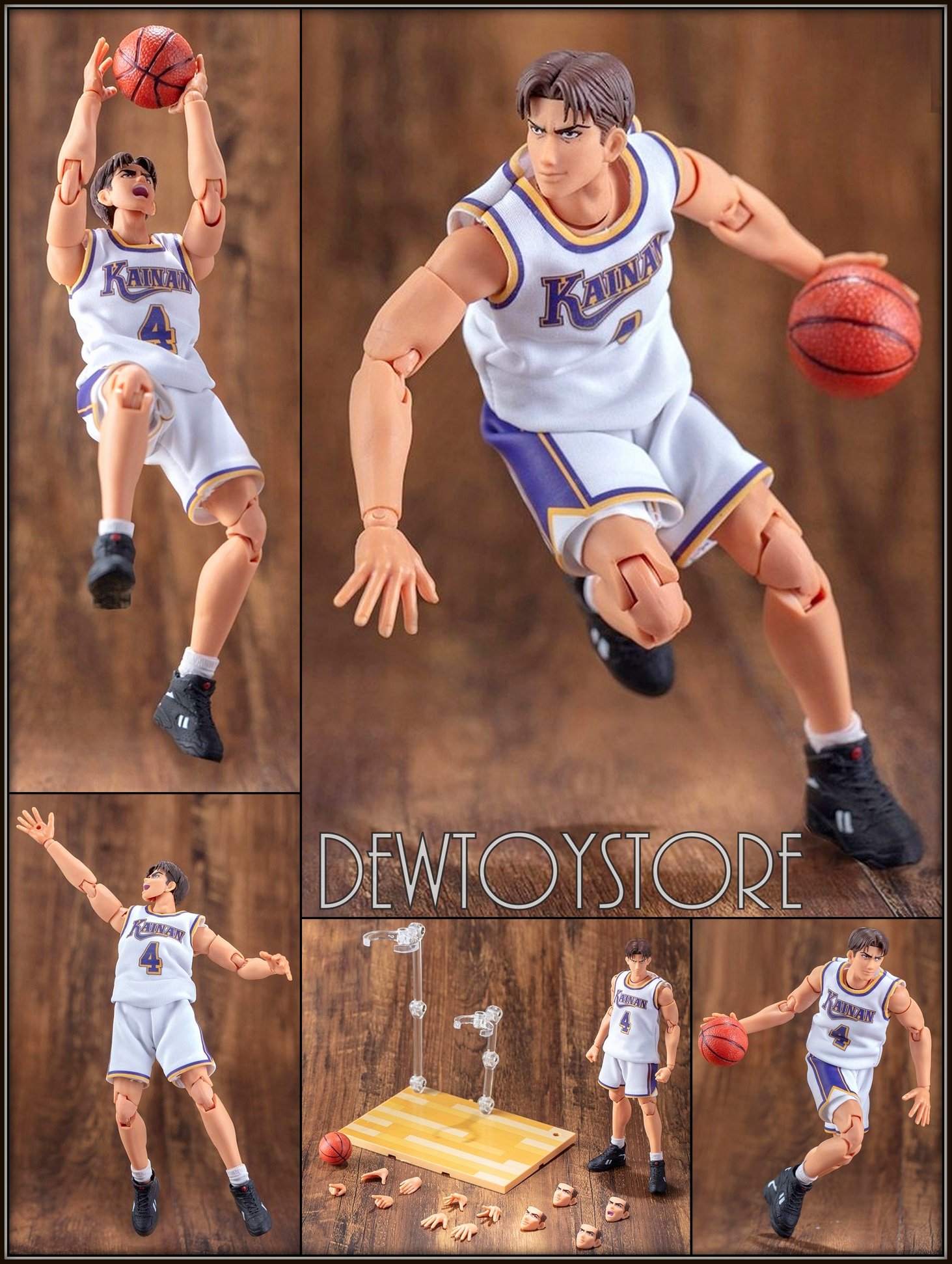 Dewtoystore Lt Last Call Amp New Photos Gt Pre Order Dasin 1 12 Scale Slam Dunk Kainan No 4 Shinichi Maki 牧 紳一 White Jersey T Co U8timwvtwj Singapore Payalebar Toystore Toycollector Dasin