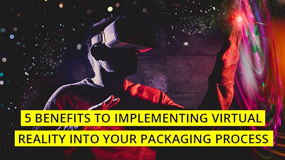 65% of consumers believe that #VR can change the way people shop. How can you take advantage of #VR technology in your brand’s #packaging process?